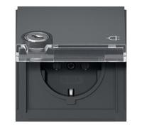 Gira Gira Prise KD TX-44 avec serrure anti-vol, assortie Quantité:1