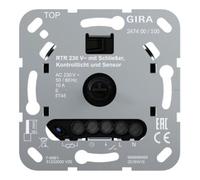 Gira Gira Régulateur de température ambiante 230V contact normalement fermé 247400 Quantité:1