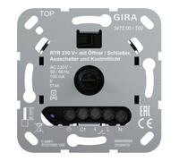 Gira Gira Régulateur de température ambiante 230V Ouverture Fermeture 247200 Quantité:1