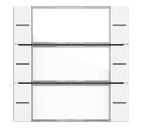 Gira Gira Set de bascules 3-fach BSF capteur tactile blanc pur Quantité:1