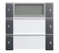 Gira Gira Set d'interrupteurs à bascule 2 modules anthracite 214228 Quantité:1