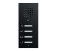 Gira Gira Station d’appartement AP 1250005 noir mat Quantité:1