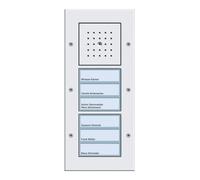 Gira Gira Station de porte AP 6 fois blanc pur 126866 Quantité:1