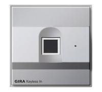 Gira Gira Unité de lecture d’empreinte digitale Keyless alu 261765 Quantité:1