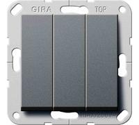 GIRA Interrupteur inverseur anth Système 55 UP IP20 3f
