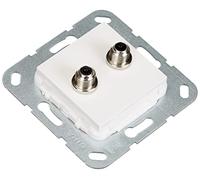 GIRA inverseur de genre 565103 SAT F femelle 2 voies Blanc