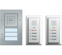 GIRA kit d'interphone-portier Bus 2x pièces alu rws 1LS