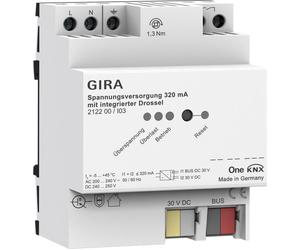 Gira OneKNX Alimentation 320mA Avec Choke Intégré - 212200