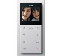 Gira Poste int. vidéo AP Plus Interrupteur de surface Blanc pur [1239112], 1239