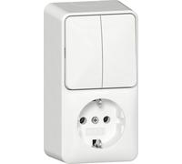 Gira Prise Combinée À Encastrer 16A 250V Vertical - 417512