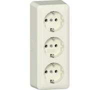 Gira Prise De Courant SCHUKO Triple En Surface 16A 250V - 478912