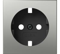 Gira Schuko Socket System 55 Stainless Steel - 4920600