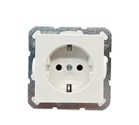 Gira Prise SCHUKO GIRA55 SKS RWM System 55 418827 - blanc pur satiné