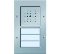 GIRA Station de porte AP alu 3RT modulaire Bus avec plaque d'information
