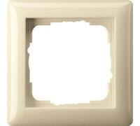 Gira Syste 55 blanc crème brillant cadre de finition simple