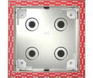 Gira System 106 Boîte d'encastrement 2x 2 voies - 552800