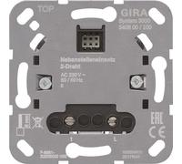 Gira Système 3000 Utilisation 2 fils 540800 Poste secondaire, Bouton + interrupteur, Marron