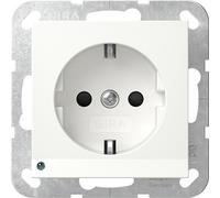 Gira Système 55 Prise De Sécurité Led Avec Capteur - 417003