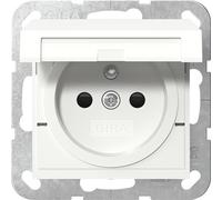 Gira Système 55 Sécurité Plus Prise Avec Capot À Charnière - 448803