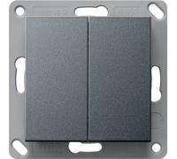 Gira Transmetteur Mural Bluetooth 2 Canaux Anthracite - 246228