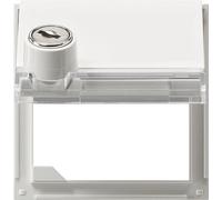 Gira TX 44 Adaptateur serrure de cadre KD TK Slot blanc pur - 069766