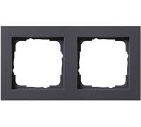 GIRA x2 Cadre E2, Standard 55 anthracite 0212 23 1 pc(s)