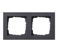GIRA x2 Cadre E2, Standard 55 anthracite 0212 23 1 pc(s)