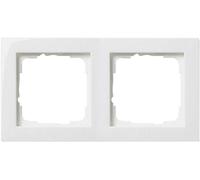 GIRA x2 Cadre E2, Standard 55 blanc pur 0212 29 1 pc(s)