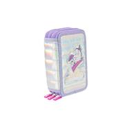 Girabrilla - Trousse d'écolier Puffer - Violet