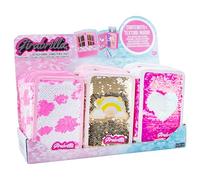 Girabrilla Trousse Kawaii 3 Compartiments, Couleur Assortie, 19116