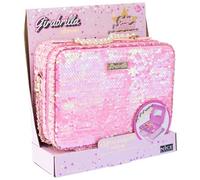 Girabrilla Tweed Case 1 Maxi Mallette de Maquillage Rose