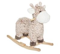 Atmosphera Girafe à bascule enfant H55 Marron