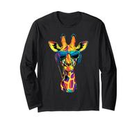 Girafe Afrique Amour Safari Sauvage Douce Girafes Manche Longue