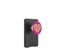 Girafe Coeur Et Valentines Zoo Safari PopSockets PopWallet pour MagSafe