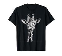 Girafe cool qui tire la langue, idée cadeau amusante T-Shirt