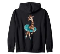 Girafe de ballet dansant dans un tutu, jolie photo pour Sweat à Capuche