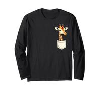 Girafe de Poche Amusante pour Enfants garçons Filles Tout-Petits Mignon Zoo Manche Longue