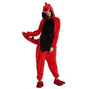 Girafe de Pyjama Licorne Grenouillère Animaux Siamois Romper Pajamas Kigurumi Onesie Cosplay Animal Combinaison Costume Vêtement de Nuit en Flanelles Soirée Carvanal Halloween Noël Déguisement