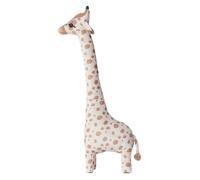 Girafe Doudou en peluche - Taille XXL - 67 cm - Design réaliste - Équipement de base - sûr pour chambre d'enfant - Décoration de fête prénatale