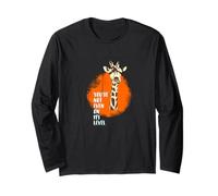 girafe drôle plus haut illustration level game Manche Longue