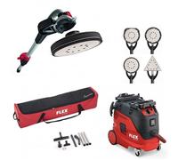Girafe GE7 + housse + Aspirateur 30 L VCE 33 AC + 3 têtes de ponçage FLEX - 920113