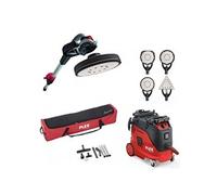 Girafe GE7 + housse + Aspirateur 30 L VCE 33 AC + 4 têtes de ponçage FLEX - 920113