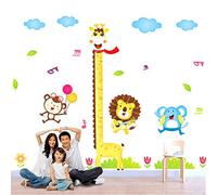 Girafe Hauteur Autocollants Chambre D'Enfant Bébé Grandir Essentiel Mur D'École Maternelle Échelle De Mesure