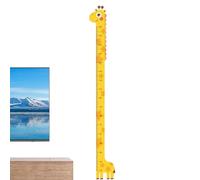 Girafe High That - 1 HEight Chart Sticker for Kids, Growth That | Sticker en papier du graphique de croissance, transformez n'importe quel espace en une zone charmante avec cette hauteur de hauteur dé