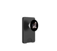 Girafe imprimée Motifs Floraux pour Fille PopSockets PopWallet pour MagSafe