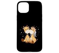 Girafe mariée et marié Art de Mariage Assorti Couple marié Coque pour iPhone 15 Plus