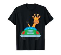 Girafe Mignonne conduisant Une Voiture T-Shirt
