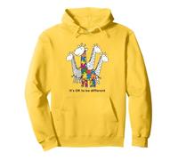 Girafe mignonne pour sensibiliser à l'autisme, il est normal d'être différent Sweat à Capuche