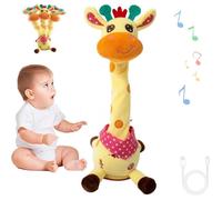 Girafe Musicale - Chante Danse Et RéPèTe Tes Paroles. Peluche Girafe Dansante. Girafes Musicales Lumineuses avec 10 Chansons