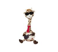 AltoBuy Girafe Musicale et dansante en Tissu Polyester Jaune et Marron